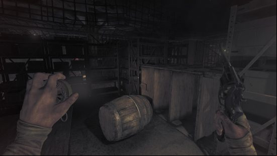 You'll need to crawl through lots of dark and decaying places to find the dynamite in Amnesia The Bunker
