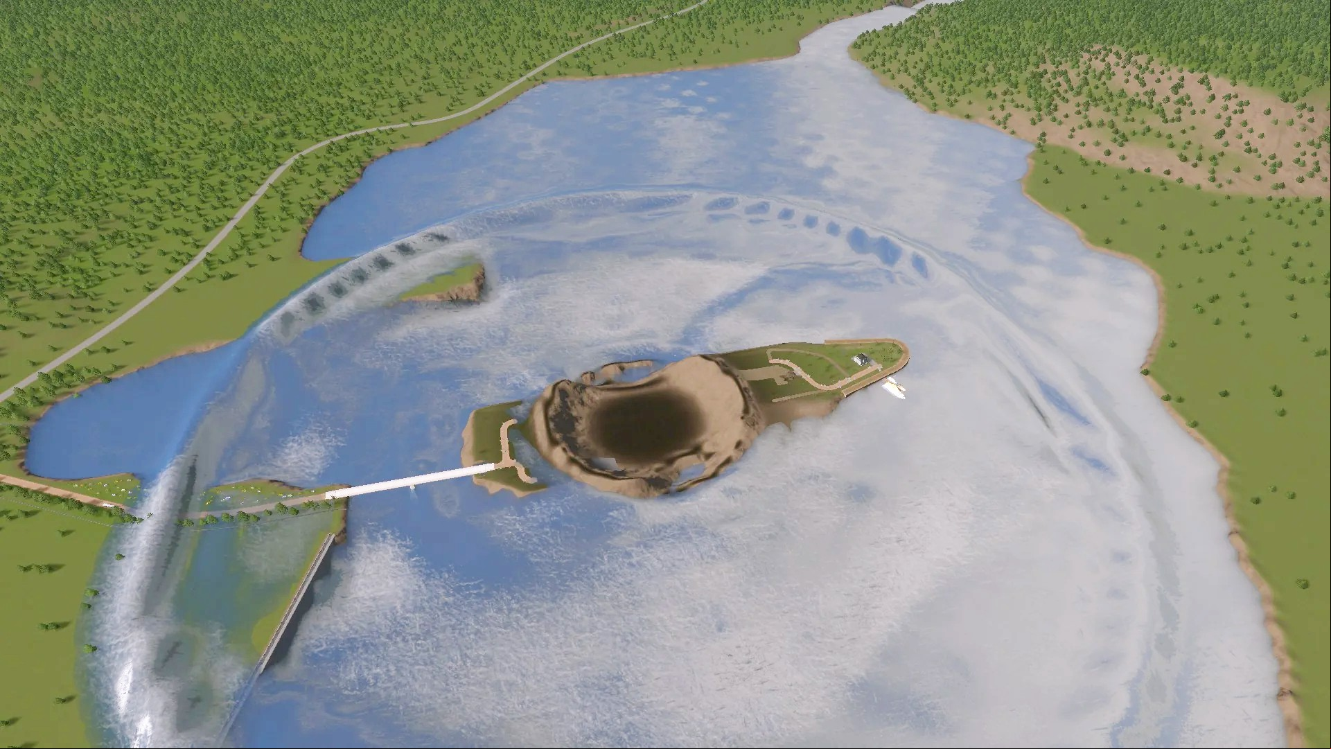 Cities Skylines meteor: A destroyed island in city-building game Cities Skylines