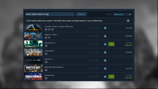 This classic XCOM-like rockets up charts alongside Steam sale