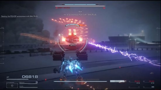 Armored Core 6 bosses: Balteus has multiple missile launchers