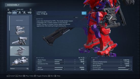 The best Armored Core 6 laser cannon