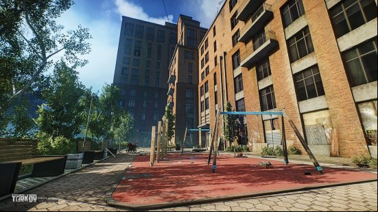 Escape From Tarkov 13.5 - a playground area in Streets of Tarkov.