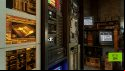 A screenshot from Half-Life 2 RTX, featuring a server rack