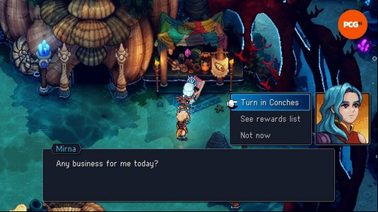sea-of-stars-rainbow-conch-mirna sea of stars mirna's rainbow conch shop