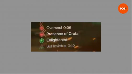 Picture of Crota's Oversoul countdown timer in Crota's End in Destiny 2