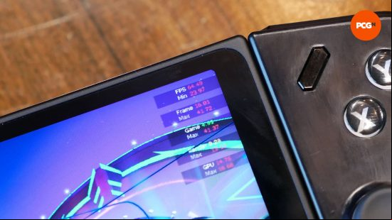 Lenovo Legion Go preview 06 frame rate performance