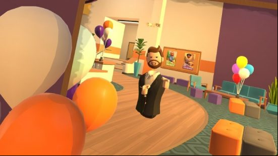A screenshot of Rec Room on the Meta Quest 3