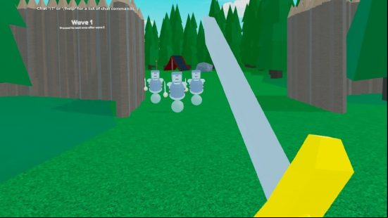 A screenshot of Roblox on the Meta Quest 3