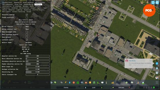 The developer mode that enables modders and other curious folk to tinker with Cities Skylines 2 cheats.