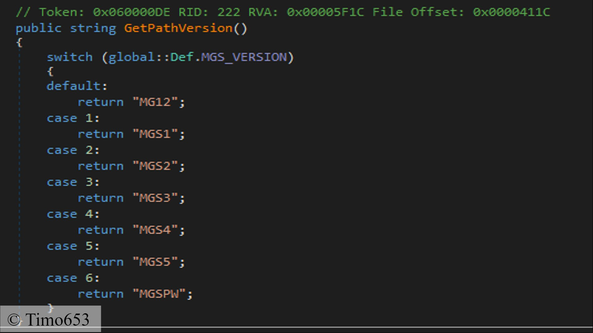 Metal Gear Solid 4 Steam PC: Code from the MGS Master Collection Volume 1 hinting at a PC launch for MGS 4