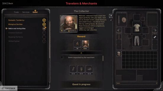Dark and Darker patch 2 quests