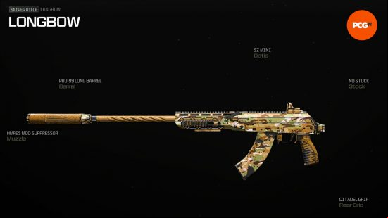 The Gunsmoth preview of the best Longbow loadout in Modern Warfare 3.