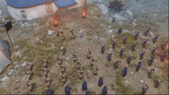 Games like BG3: an assembled army in Pathfinder: WWrath of the Righteous.