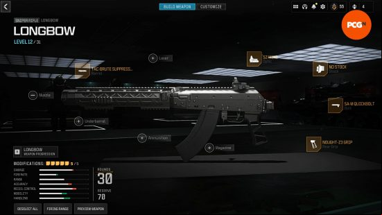 The best longbow loadout for MW3 Zombies.