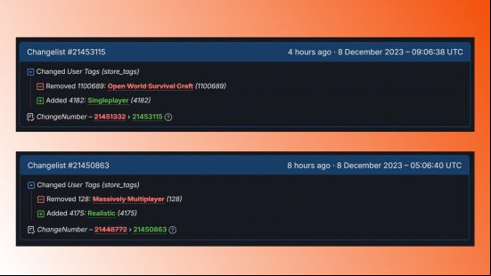 The Day Before Steam tags: A collection of updates to The Day Before Steam page