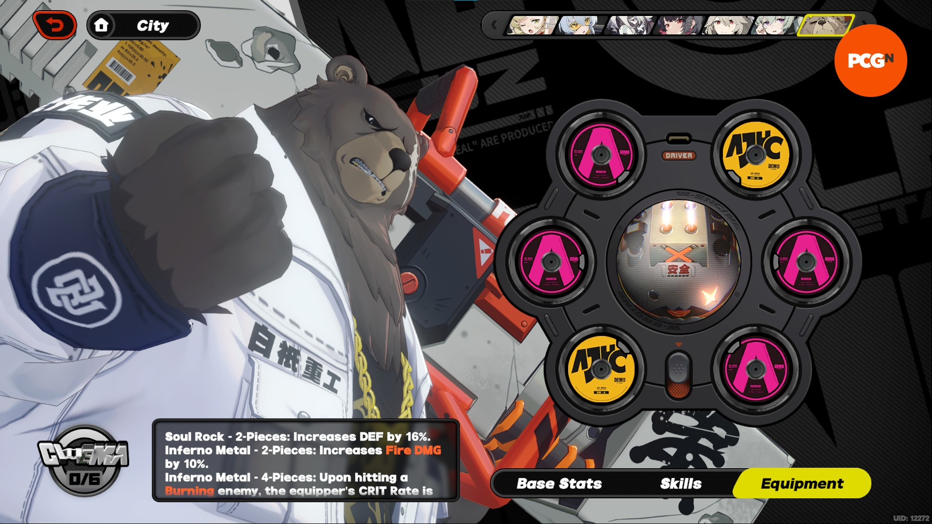 The best ZZZ Ben build, fully equipped in-game.