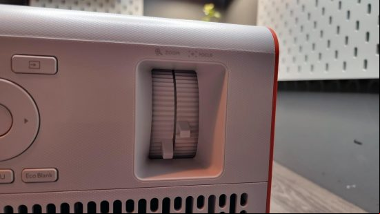 Switches on the BenQ X3000i Projector
