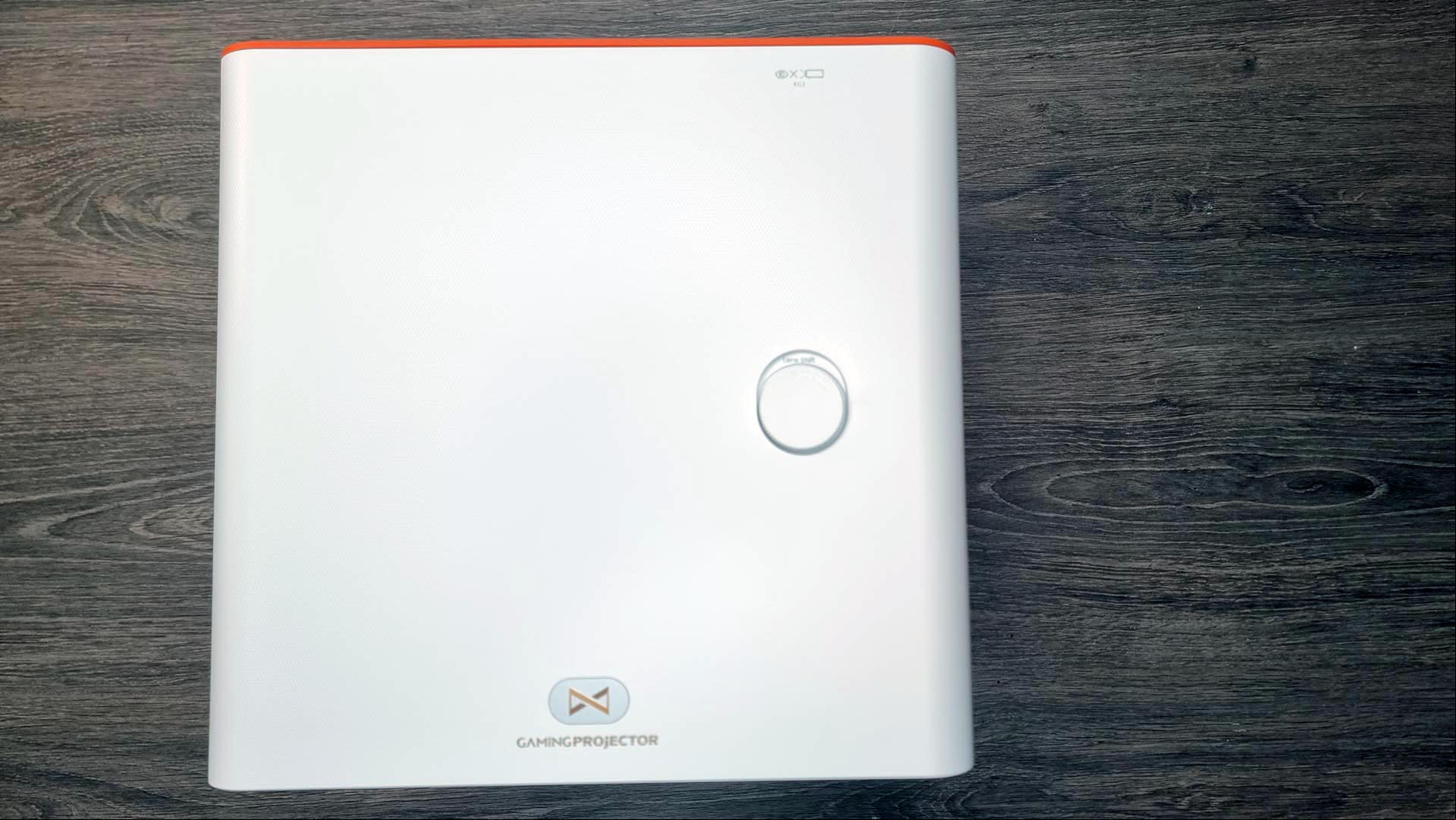 A top-down view of the BenQ X3000i Projector