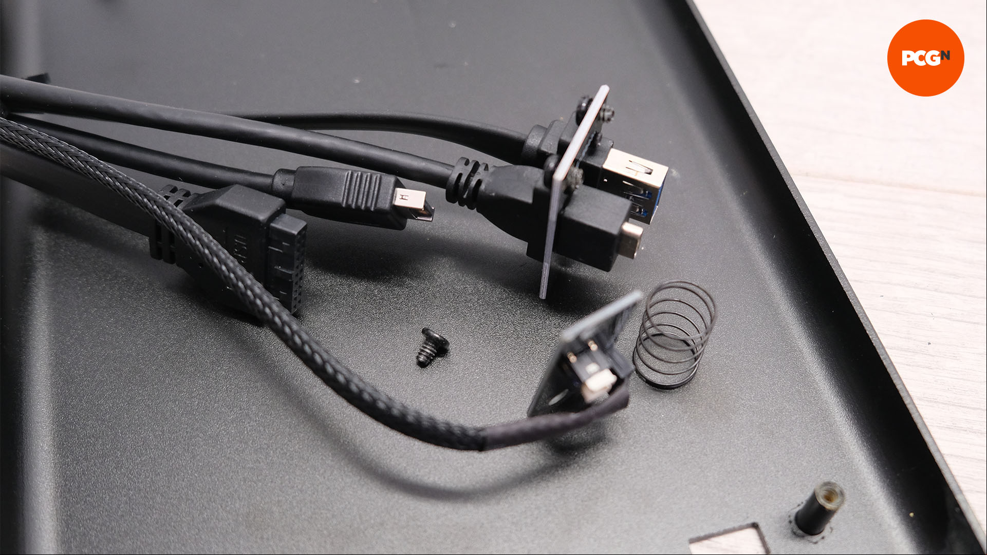 How to paint your PC case: Remove ports, buttons, and filters