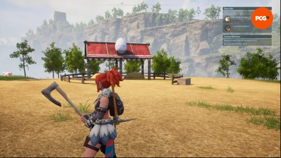 One of the best places to place a Palworld base is in open land where you can build a breeding ranch.