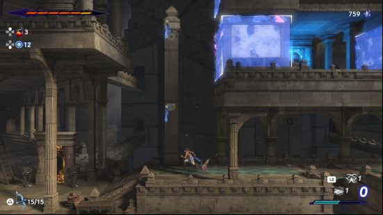 sargon running in the prince of persia sacred archives