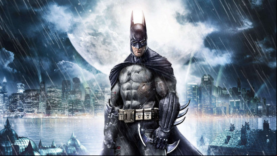 Key art for Batman Arkham Asylum, one of the best detective games