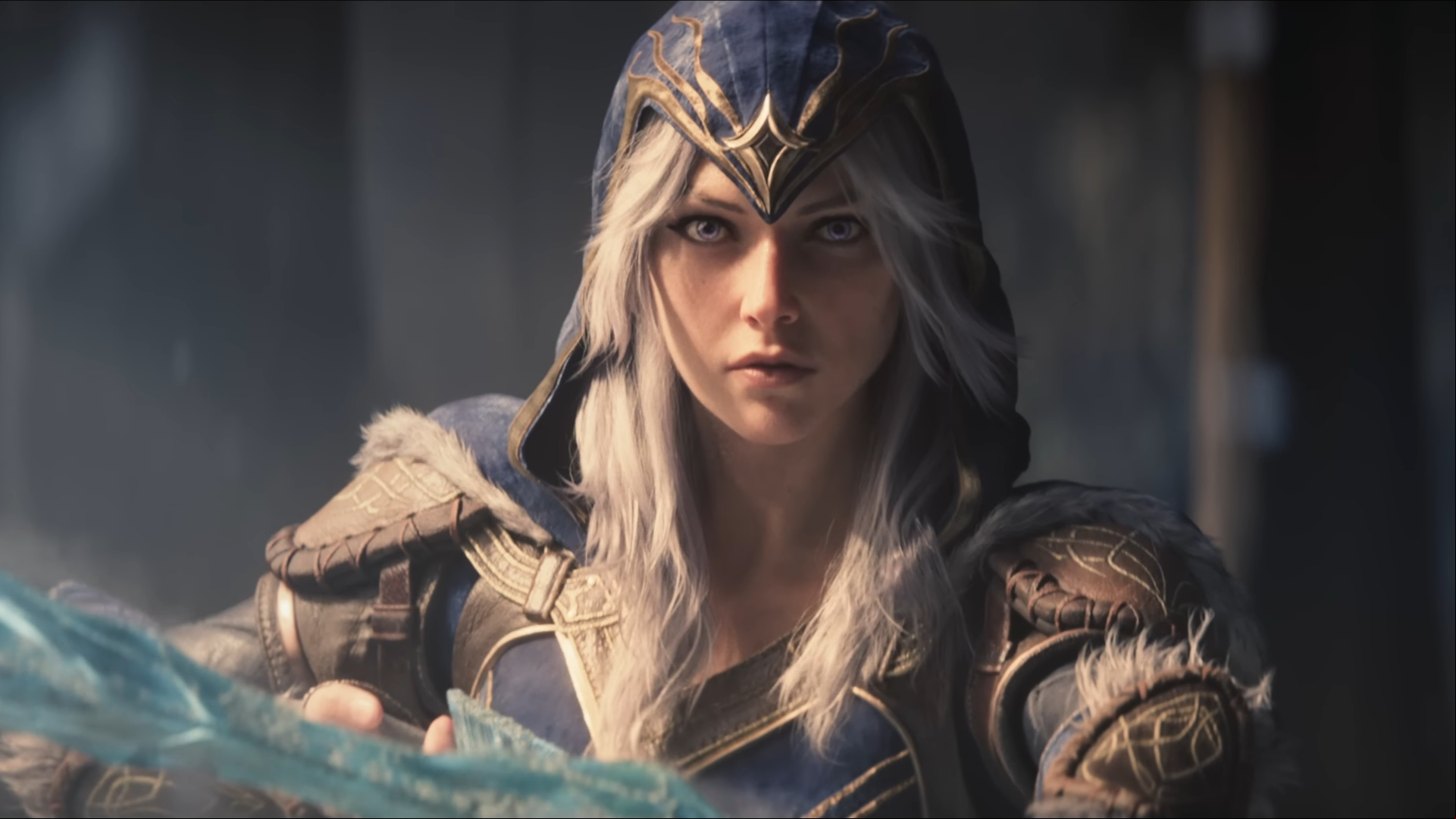Best laptop games: League of Legends. Image shows a character in fantastical clothes.