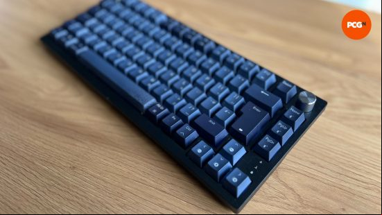 Corsair K65 Plus Wireless side view 