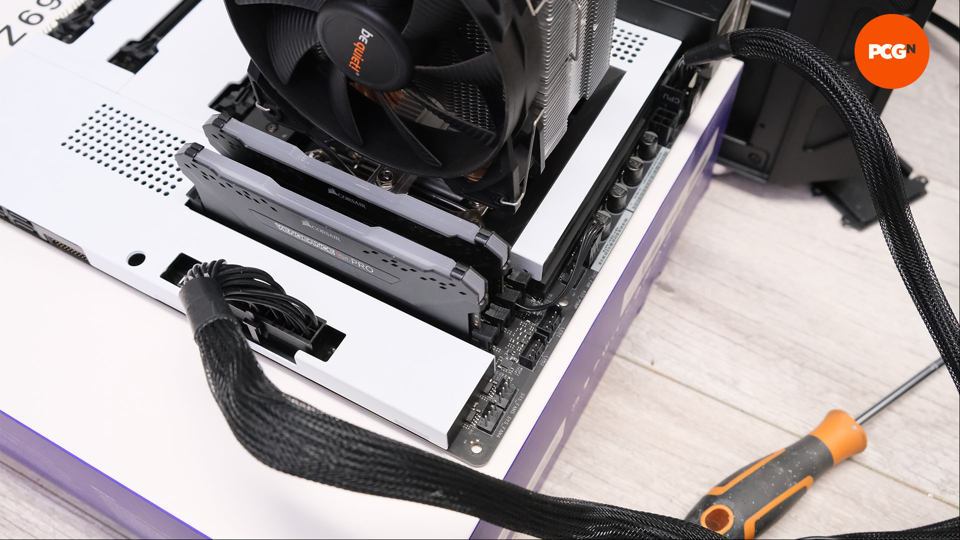 How to build a gaming PC: Connect ATX power plug