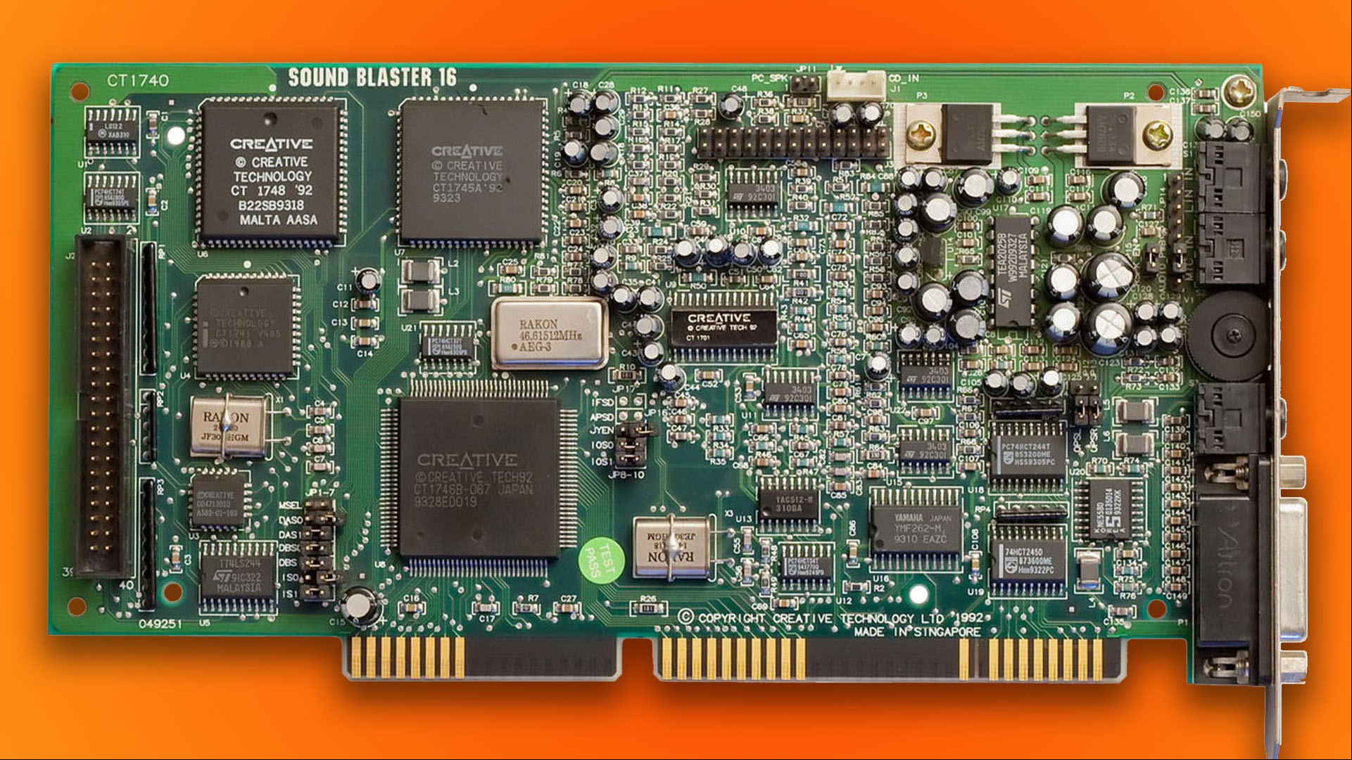 How to build a retro gaming PC: Creative Sound Blaster 16 ISA card
