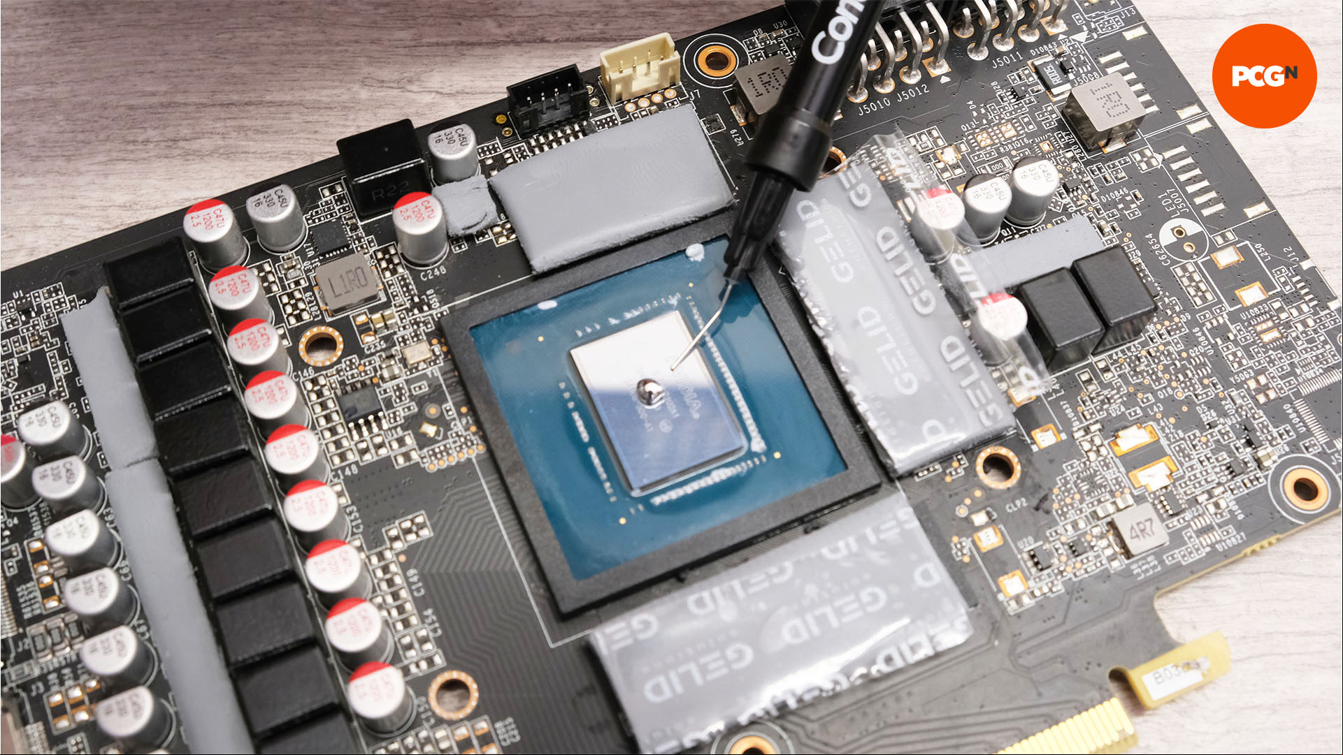 How to lower GPU temp: Apply liquid metal thermal paste