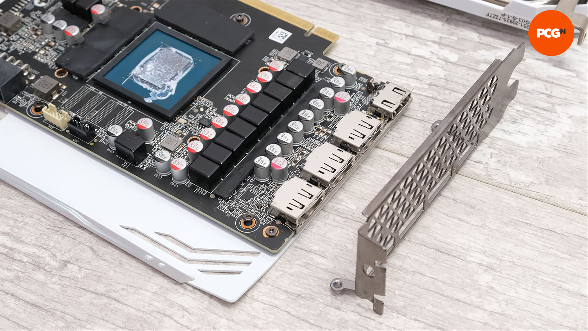 How to lower GPU temp: Detach graphics card slot bracket