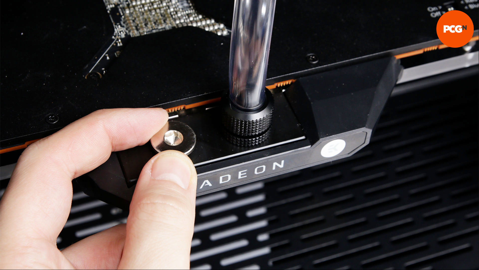 How to water cool your PC: GPU waterblock blanking plug