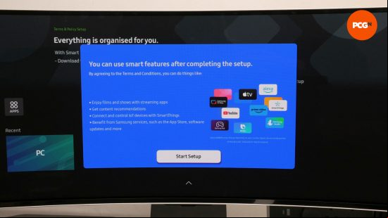 samsung odyssey g9 g95sc review 09 smart tv features