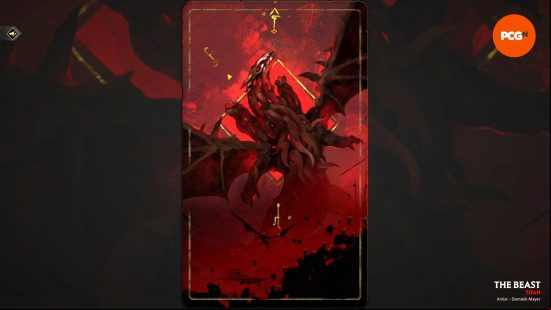 The Beast, a large, black, winged monster, and one of the best Solium Infernum TItans.