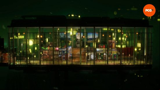 Steam Next Fest demos: the main arcade of Harold Halibut