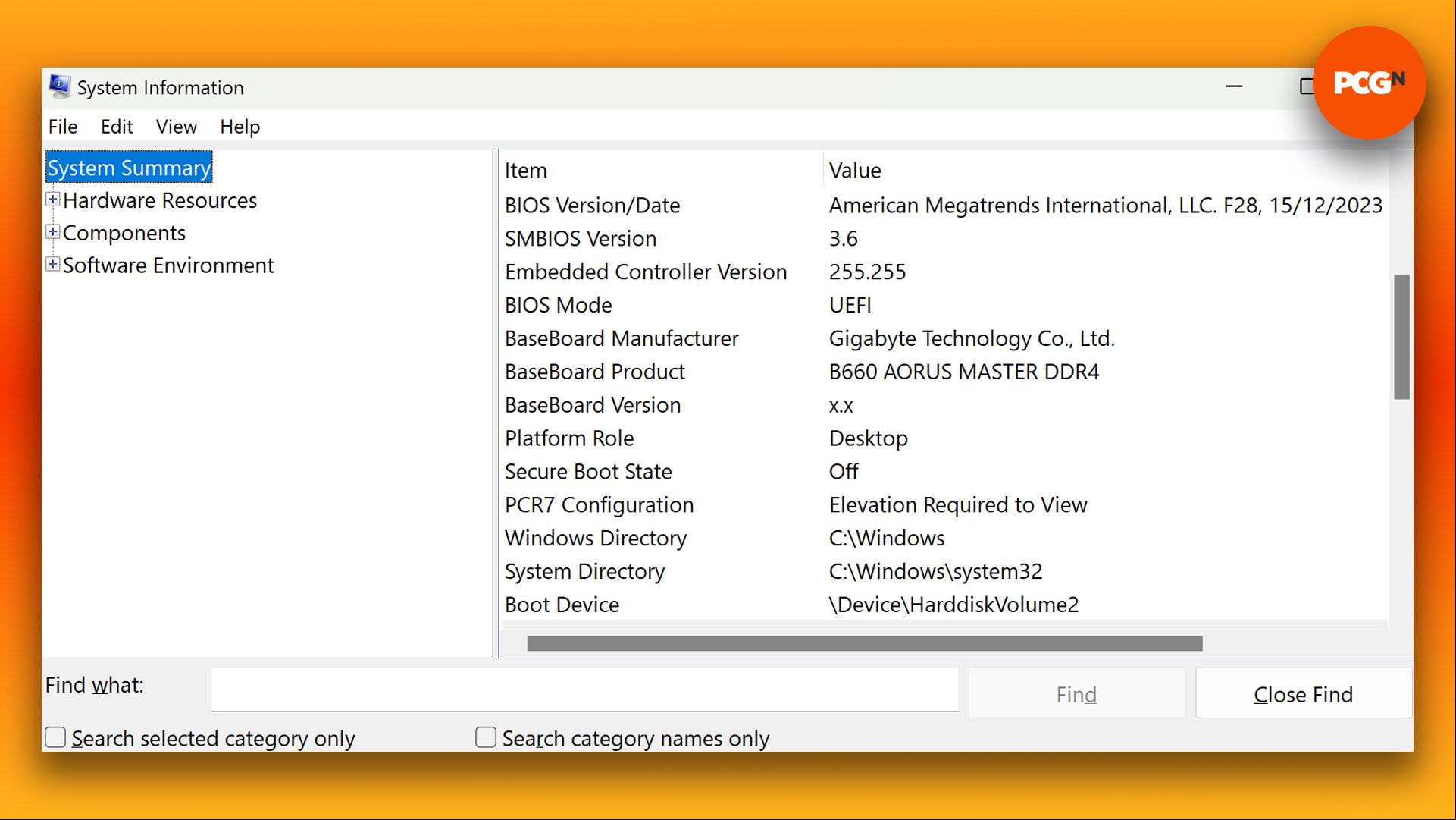 How to flash the BIOS on your PC motherboard: System Information