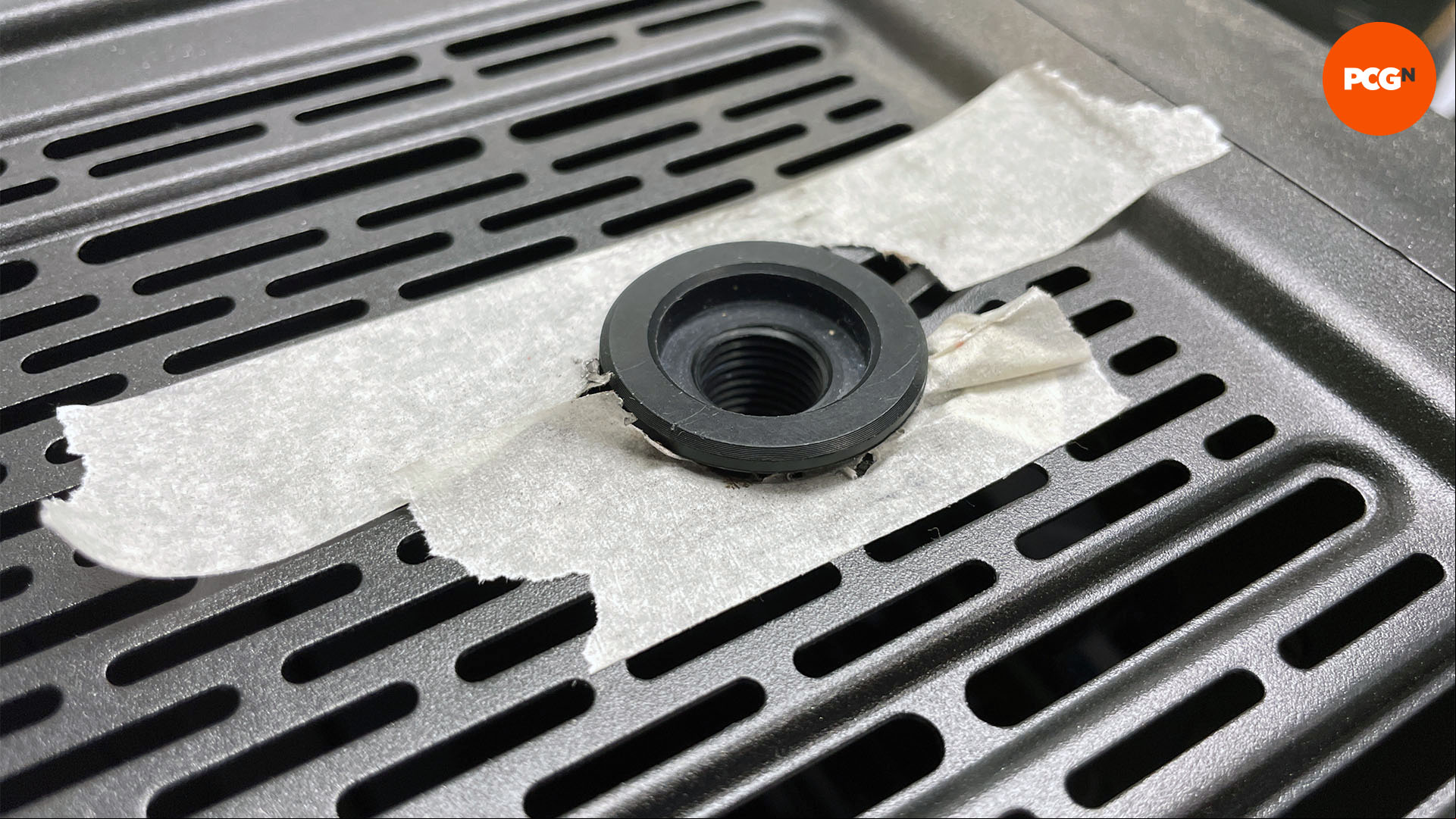 How to fit a fill port to your PC water cooling system: Test fit