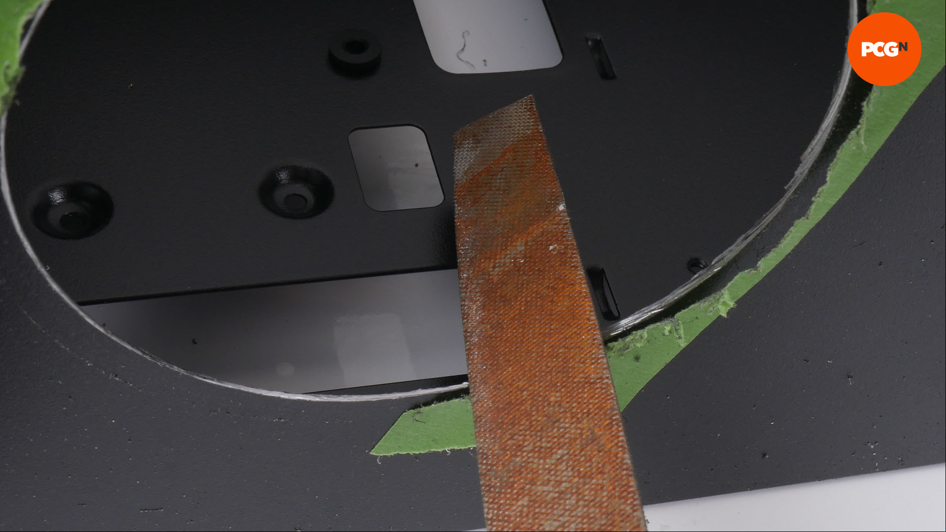 How to add fan mounts to your PC case: File edges