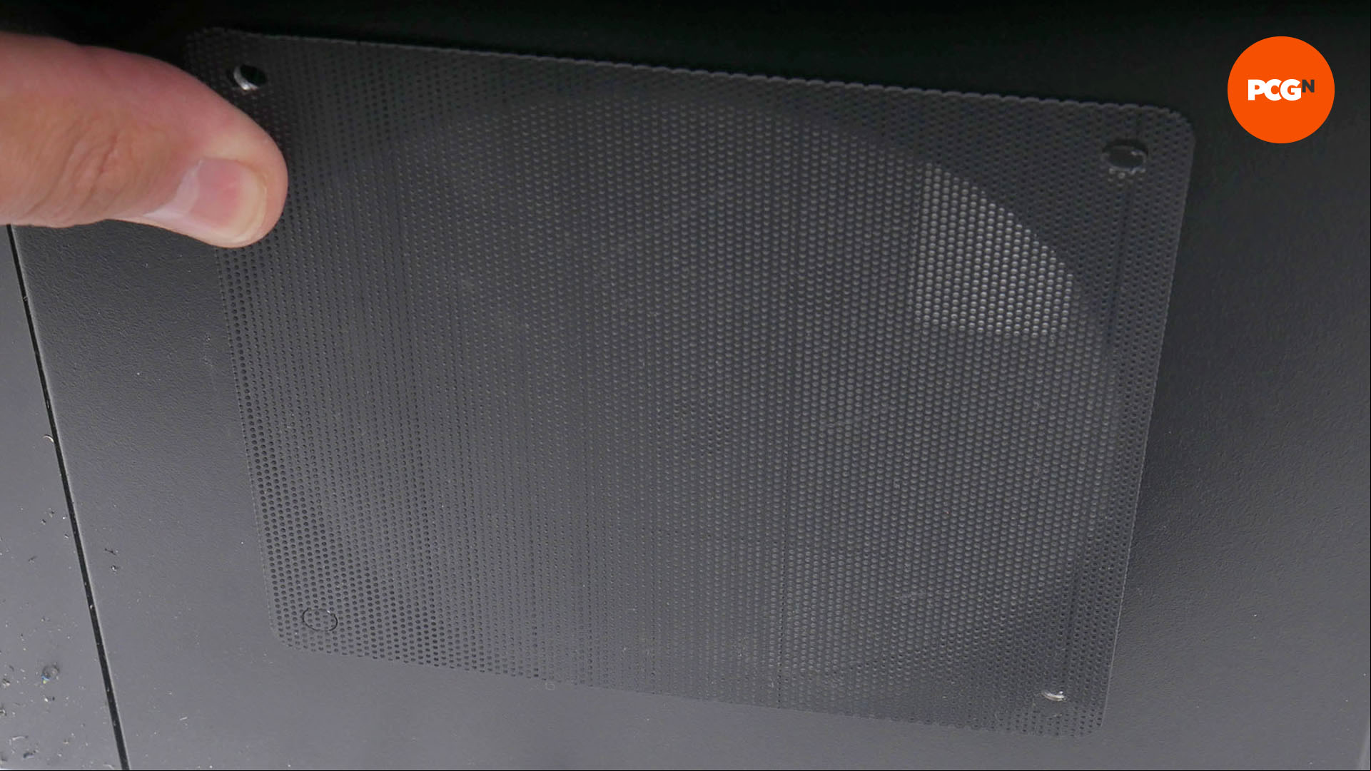 How to add fan mounts to your PC case: Install grille or dust filter