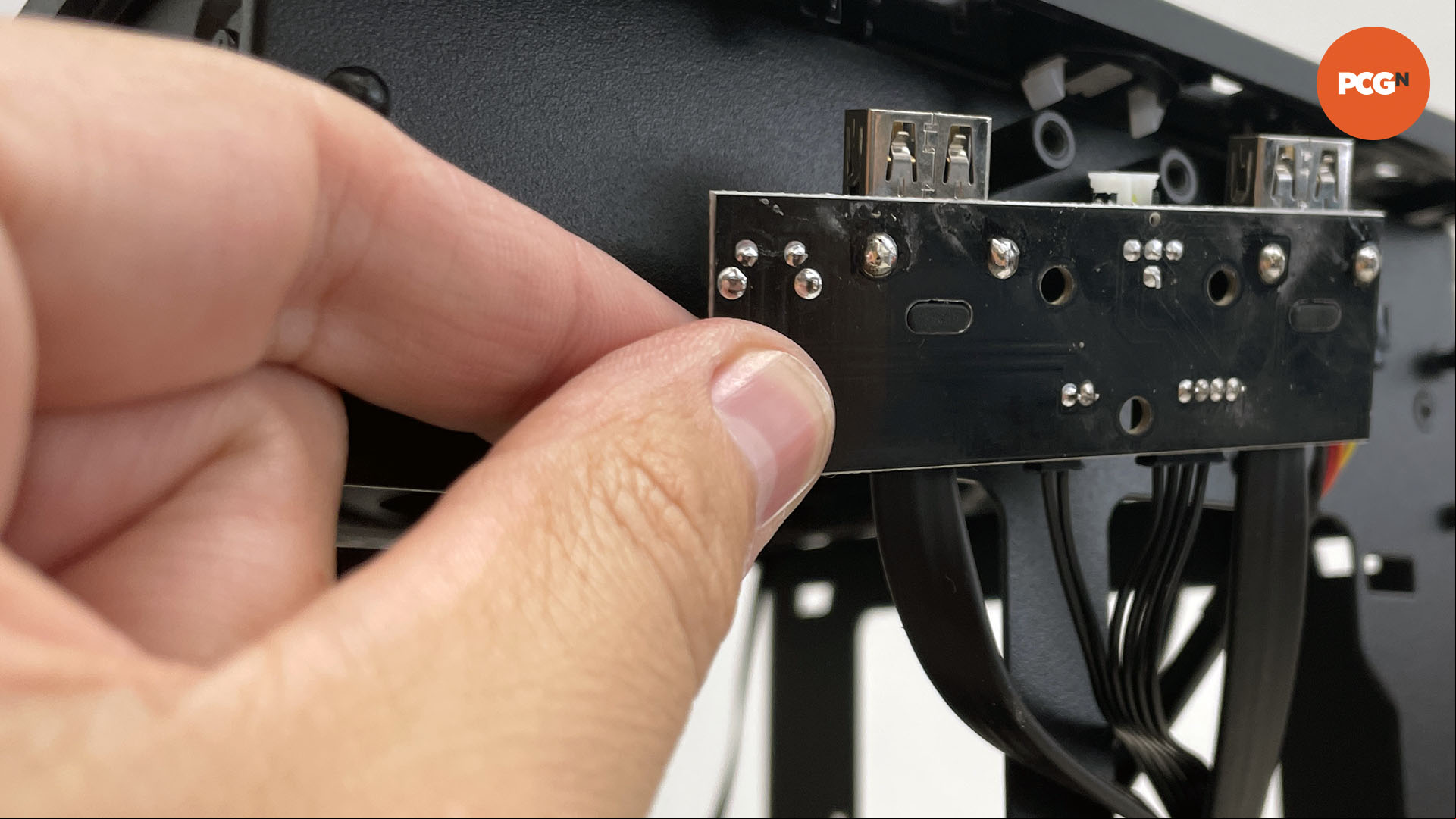 How to move the motherboard tray in your PC case: Remove cables