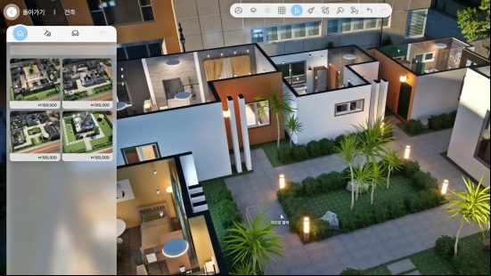 InZoi release date: The grid shows how to build new rooms, add decorations, and premade layouts