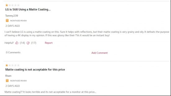 LG monitor pre-release reviews