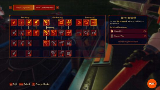 An example of how to use Caroots in Lightyear Frontier.