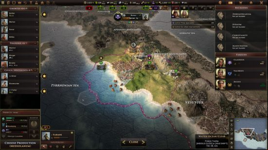 Steam Spring Sale 2024 best games - Old World, a 4X strategy game from Civilization 4 lead designer Soren Johnson.