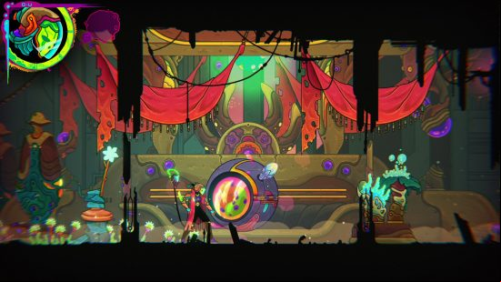Steam Spring Sale 2024 best games - Ultros, a vibrant, colorful 2D action-platformer.