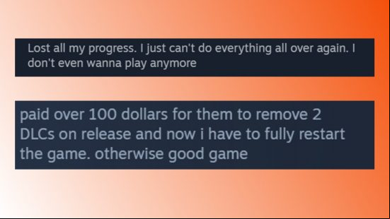 WWE 2K24 DLC bug: WWE 2K24 Steam comments