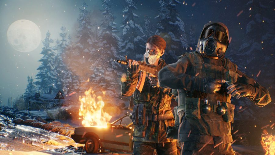 Two soldiers from the looter-shooter Vigor
