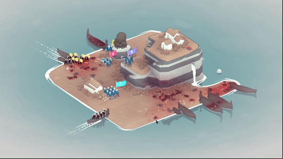 Best viking games: an isometric base in Bad North