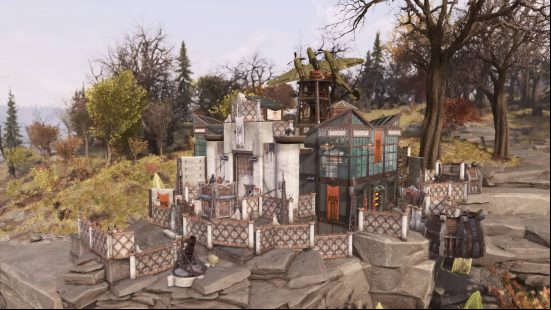 Fallout guide: a camp in Fallout 76 built by a former Vault 76 resident.